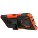 For Huawei Enjoy 20 Plus 5G / Y9a Tire Texture Shockproof TPU+PC Protective Case with Holder(Orange)