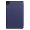 For Lenovo Tab M10 HD 2nd Gen TB-X306 Caster Pattern Horizontal Flip Tablet PC Protective Leather Case with Tri-fold Bracket & Sleep Function(Blue)