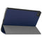 For Lenovo Tab M10 HD 2nd Gen TB-X306 Caster Pattern Horizontal Flip Tablet PC Protective Leather Case with Tri-fold Bracket & Sleep Function(Blue)