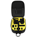 Waterproof Backpack Shoulders Turtle Shell Storage Bag for DJI Mavic Mini 2(Yellow Liner)
