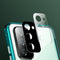 For Samsung Galaxy S20 FE 5G Four-corner Shockproof Anti-peeping Magnetic Metal Frame Double-sided Tempered Glass Case(Green)