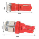 20 PCS T5 / T10 Car / Motorcycle Modification LED Turn Signal Light Clearance Lamp