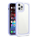 Candy Color Military Industry Airbag Shockproof Protective Case For iPhone 12 mini(Purple)
