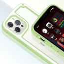 Candy Color Military Industry Airbag Shockproof Protective Case For iPhone 12 mini(Purple)