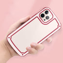 Candy Color Military Industry Airbag Shockproof Protective Case For iPhone 12 mini(Purple)