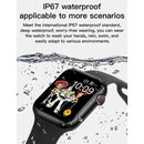 T500+ 1.75 inch IPS Screen IP67 Waterproof Smart Watch, Support Sleep Monitor / Heart Rate Monitor / Bluetooth Call, Style:Solo Loop Strap(Pink)