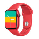 X16 1.75 inch IPS Screen IP67 Waterproof Smart Watch, Support Sleep Monitor / Heart Rate Monitor / Bluetooth Call, Style:Sport Button Strap(Red)