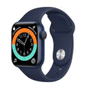X16 1.75 inch IPS Screen IP67 Waterproof Smart Watch, Support Sleep Monitor / Heart Rate Monitor / Bluetooth Call, Style:Sport Button Strap(Blue)