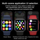 X16 1.75 inch IPS Screen IP67 Waterproof Smart Watch, Support Sleep Monitor / Heart Rate Monitor / Bluetooth Call, Style:Sport Button Strap(Rose Gold)