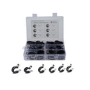 32 PCS Car Rubber Cushion Pipe Clamps 304 Stainless Steel Clamps