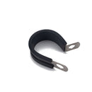 32 PCS Car Rubber Cushion Pipe Clamps 304 Stainless Steel Clamps