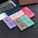 For Samsung Galaxy S21 5G Embossing Two Butterflies Pattern Horizontal Flip PU Leather Case with Holder & Card Slot & Wallet & Lanyard(Grey)
