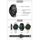 GT3 1.3 inch Full-fit Round Screen Smart Watch, Support Sleep Monitor / Heart Rate Monitor / Temperature Monitoring(Gold)