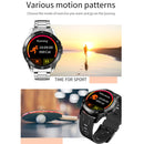 GT3 1.3 inch Full-fit Round Screen Smart Watch, Support Sleep Monitor / Heart Rate Monitor / Temperature Monitoring(Gold)