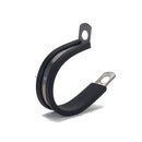 46 PCS Car Rubber Cushion Pipe Clamps 304 Stainless Steel Clamps