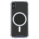 For iPhone X / XS Clear Four-corner Airbag Magnetic Shockproof Protective Magsafe Case