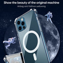 Clear Four-corner Airbag Magnetic Shockproof Protective Magsafe Case For iPhone XR