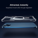 Clear Four-corner Airbag Magnetic Shockproof Protective Magsafe Case For iPhone XR