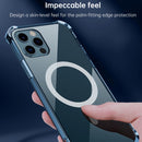 Clear Four-corner Airbag Magnetic Shockproof Protective Magsafe Case For iPhone XR