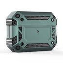 Iron Man Four-corner Shockproof Earphone Protective Cover For AirPods Pro(Green)