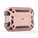 Iron Man Four-corner Shockproof Earphone Protective Cover For AirPods Pro(Rose Gold)