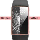 For Fitbit Charge 3 / 4 Full Coverage Plating TPU Watch Case(Rose Gold)