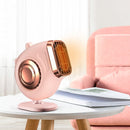 Portable Car Dashboard Electric Heater Winter Defroster, Voltage:24V(Pink)