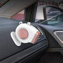 Portable Car Dashboard Electric Heater Winter Defroster, Voltage:24V(Pink)