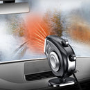 Portable Car Dashboard Electric Heater Winter Defroster, Voltage:24V(Pink)
