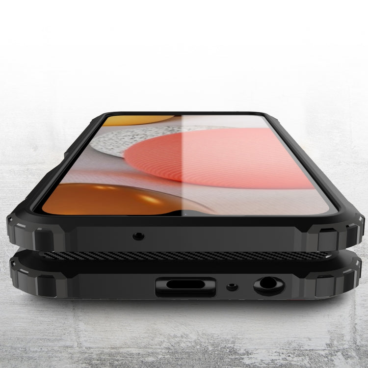 For Samsung Galaxy A12 Magic Armor TPU + PC Combination Case(Black)