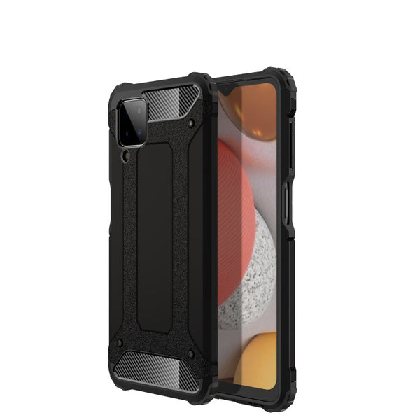 For Samsung Galaxy A12 Magic Armor TPU + PC Combination Case(Black)