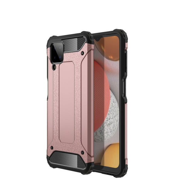 For Samsung Galaxy A12 Magic Armor TPU + PC Combination Case(Rose Gold)