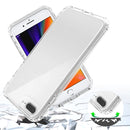 Shockproof High Transparency Two-color Gradual Change PC+TPU Candy Colors Protective Case For iPhone SE 2022 / SE 2020 / 8 / 7(Transparent)