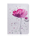 For Lenovo Tab M10 FHD Plus TB-X606 Coloured Drawing Horizontal Flip Leather Case with Holder & Card Slots & Wallet(Purple Orchid)