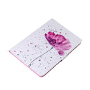 For Lenovo Tab M10 FHD Plus TB-X606 Coloured Drawing Horizontal Flip Leather Case with Holder & Card Slots & Wallet(Purple Orchid)
