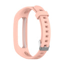 For Huawei Honor Band 4 Running Version / Band 3e Universal Silicone Replacement Wrist Strap Watchband(Light Pink)