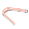 For Huawei Honor Band 4 Running Version / Band 3e Universal Silicone Replacement Wrist Strap Watchband(Light Pink)