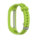For Huawei Honor Band 4 Running Version / Band 3e Universal Silicone Watch Band(Lime Green)