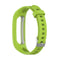 For Huawei Honor Band 4 Running Version / Band 3e Universal Silicone Watch Band(Lime Green)