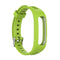 For Huawei Honor Band 4 Running Version / Band 3e Universal Silicone Watch Band(Lime Green)