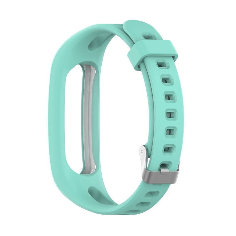 For Huawei Honor Band 4 Running Version / Band 3e Universal Silicone Watch Band(Mint Green)