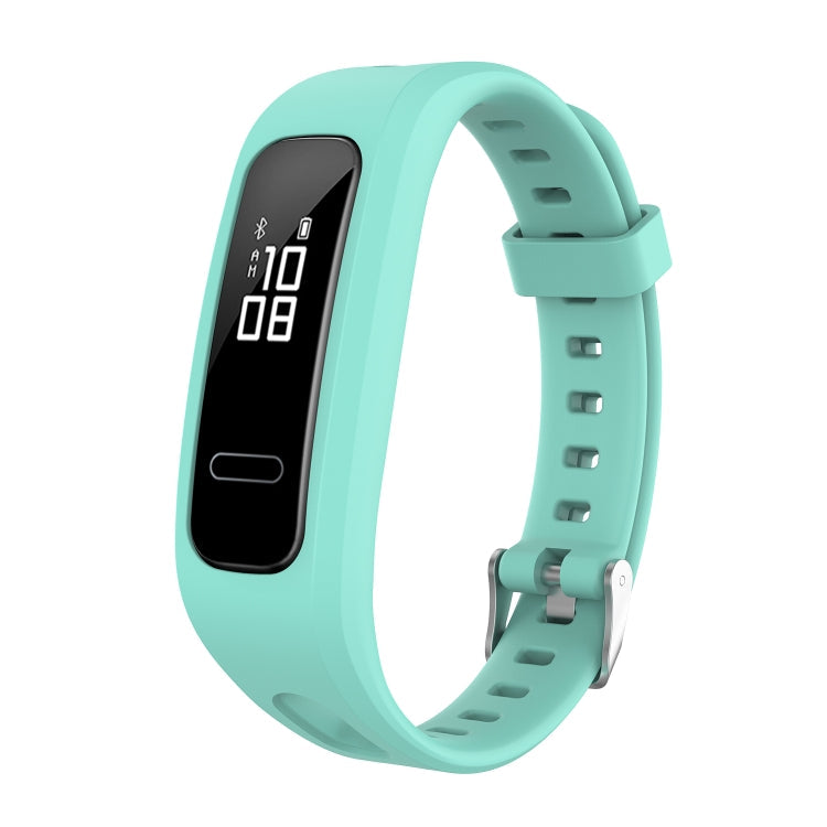 For Huawei Honor Band 4 Running Version / Band 3e Universal Silicone Watch Band(Mint Green)