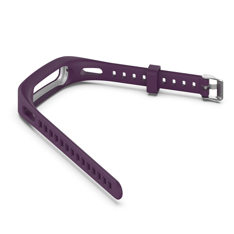 For Huawei Honor Band 4 Running Version / Band 3e Universal Silicone Watch Band(Purple)