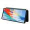 For LG Wing 5G Carbon Fiber Texture Magnetic Horizontal Flip TPU + PC + PU Leather Case with Card Slot(Green)