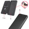 For LG Wing 5G Carbon Fiber Texture Magnetic Horizontal Flip TPU + PC + PU Leather Case with Card Slot(Green)