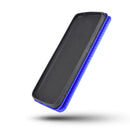 For Huawei Y9a Carbon Fiber Texture Horizontal Flip TPU + PC + PU Leather Case with Card Slot(Green)