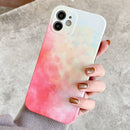 For iPhone 11 Figura Series TPU Protective Case (Spring Cherry Blossoms)