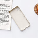 Liquid Silicone Full Coverage Shockproof Magsafe Case For iPhone XR(Beige)