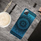 For Samsung Galaxy A12 Colored Drawing Clear TPU Protective Cases(Mandala)