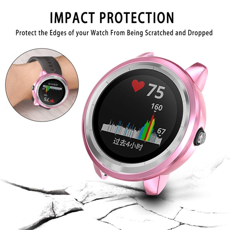 For Garmin Vivoactive 3 TPU Protective Case(Pink)